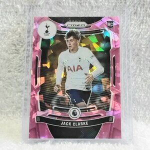 5/$20 Mint 2021/22 Panini Prizm Jack Clarke Pink Prizm RC Soccer Card 161!!